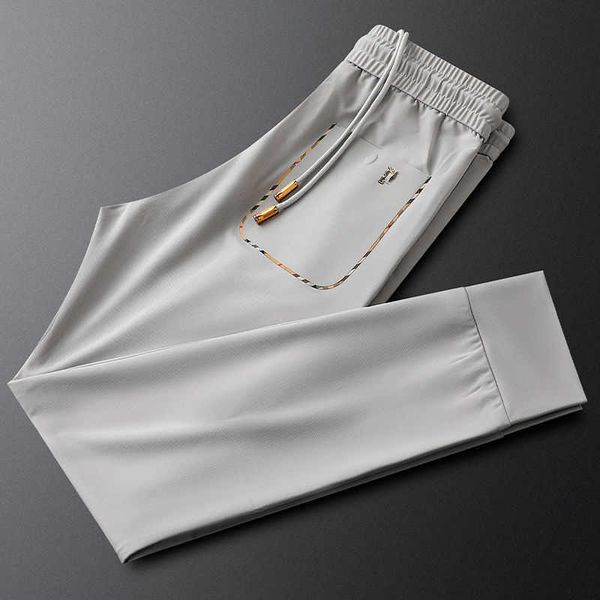 

high version men casual pants tb war horse embroidered trousers designer pant mens business suit pantses loose sweatpants 4xl 5xl, Black