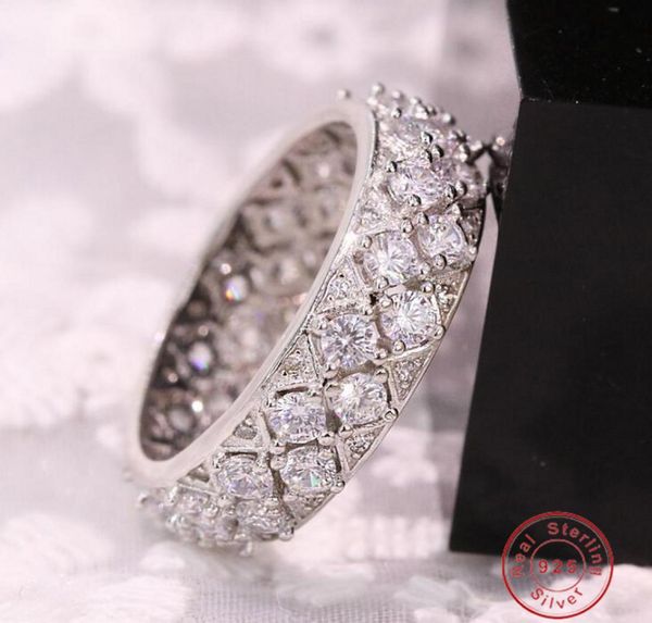 

victoria wieck luxury jewelry real 925 sterling silver full white 5a cubic zirconia promise ring party women wedding engagement ba6721601, Slivery;golden