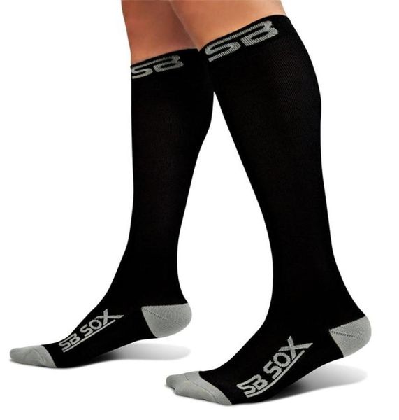 

sb sox compression socks 2030mmhg for men women stockings for running9132808, Black