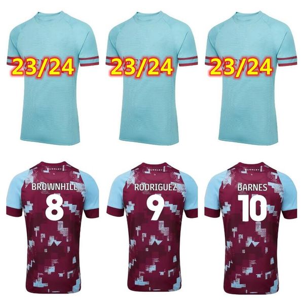 

2023 foster barnes soccer jerseys benson zaroury rodriguez brownhill football shirt gudmundsson cullen tella vitinho football shirt men mail, Black;yellow
