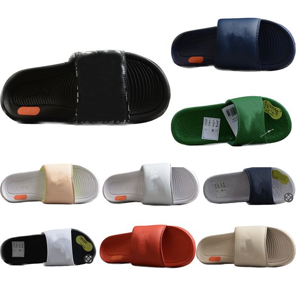

designer sport slipper luxury sandal solar soft pool pillow comfort embossed mules copper triple black pink ivory summer fashion slides beac