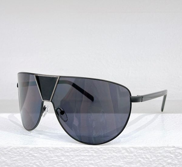 

fashion designer 69z mens sunglasses classic vintage metal wrap shield shape glasses outdoor simple leisure style uv protection come with ca, White;black