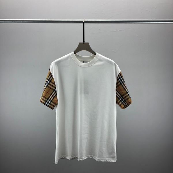 

2 new mens womens designer t shirts printed fashion man t-shirt cotton casual tees short sleeve luxury hip hop streetwear tshirts#45, White;black