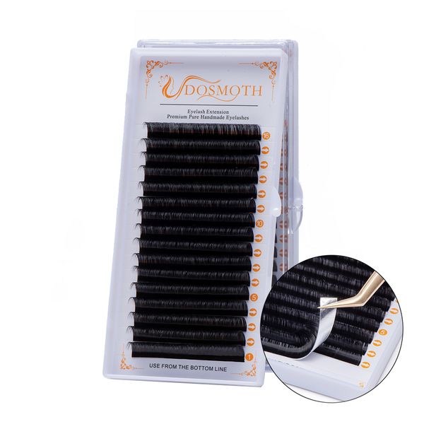 

dosmoth 0.05 b/c/cc/d 16rows eyelash extension fake eyelashes