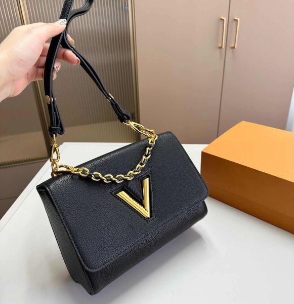 

Luxury bag mini tote twist genuine leather woman shoulder color 5A top fashion crossbody bags urban style classic designers bag handbag, Blue