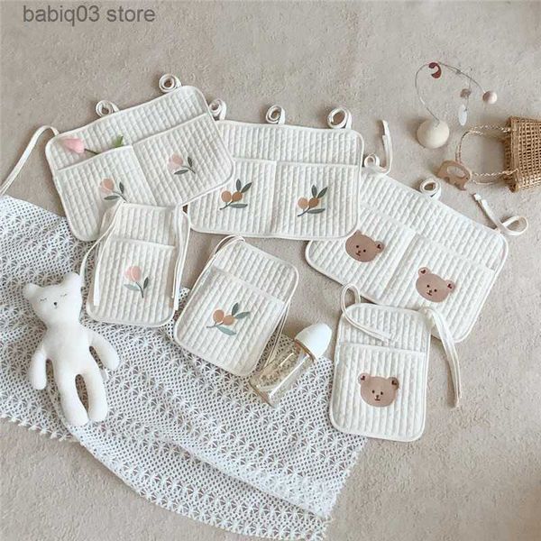 

diaper bags bedside storage bag baby crib organizer hanging bag for dormitory bed bunk hospital bed rails book toy diaper pockets bed holder