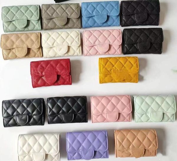 

mini pure color purse wallet zipper bag women's chain wallets leather card holder pocket short girl wedding party tote bags c258s, Red;black