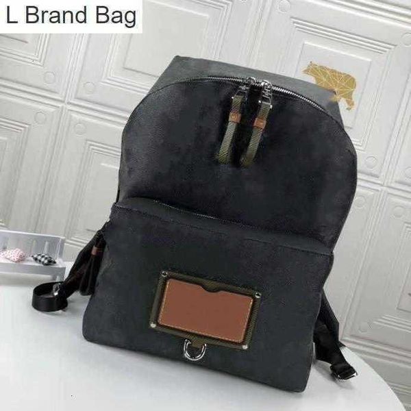 

l brand bag designer backpacks genuine leather apollo luxury trio school bags men women outdoor travel bag josh fashion steamer students bac, Black
