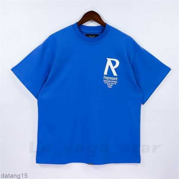 

men's t-shirts 2023 represents team t shirts summer women designers loose tees fashion brands man s casual shirt luxurys clothing stre, White;black