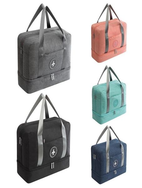 

duffel bags vbiger men large capacity travel bag sports dry and wet separation with independent shoes pouch for tavelling gym9580581