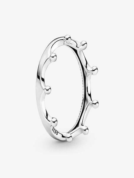 

new brand 100 band ring 925 sterling silver polished crown ring for women wedding rings fashion jewelry5803731, Slivery;golden
