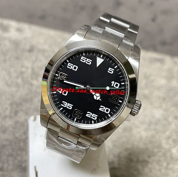 

bp fatcory luxury mens watches 40mm air-k 116900 126900 smooth bezel green second hand automatic movement stainless steel oyster bracelet pi, Slivery;brown