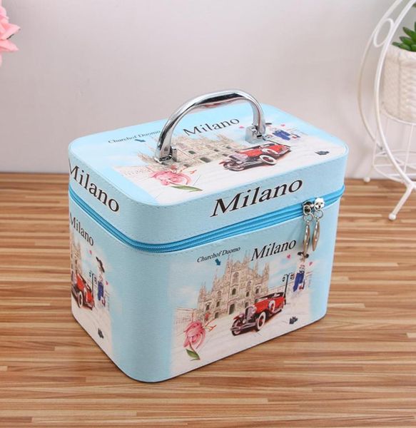 

vintage printing cosmetic case storage wash bag jewelry cosmetic case factory direct s whole and retail back pack wholesal2914246