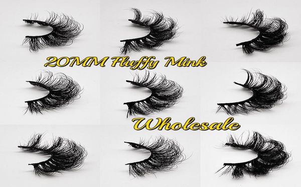 

false eyelashes super fluffy whole short wispy mink bulk makeup lashes 3d strip dramatic reusable eyelashesfalse1955531