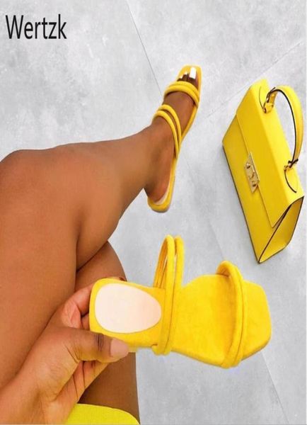 

women transparent sandals ladies high heel slippers candy color open toes thick heel fashion female slides summer shoes b47114773640, Black