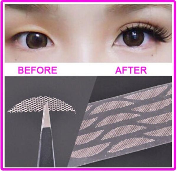 

wholenew world039s most invisible double eyelid tape breathable lace double eyelid sticker shaper 24pcs 1 sheet 8861729