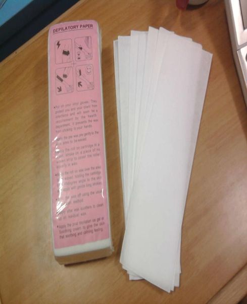 

paper waxing strips 500 facial amp body perfect hair removal8392307