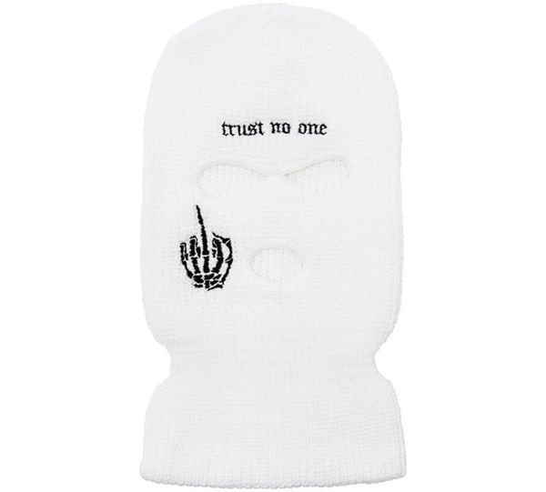 

three hole knitted hat warm ski mask balaclava fffrain ohdh09309607, Blue;gray