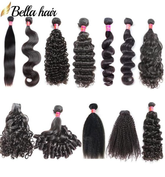 

double weft brazilian bundles 1026inch human hair extension natural color grade 9a hair weaving julienchina st bw cw lw kinky str7058358, Black