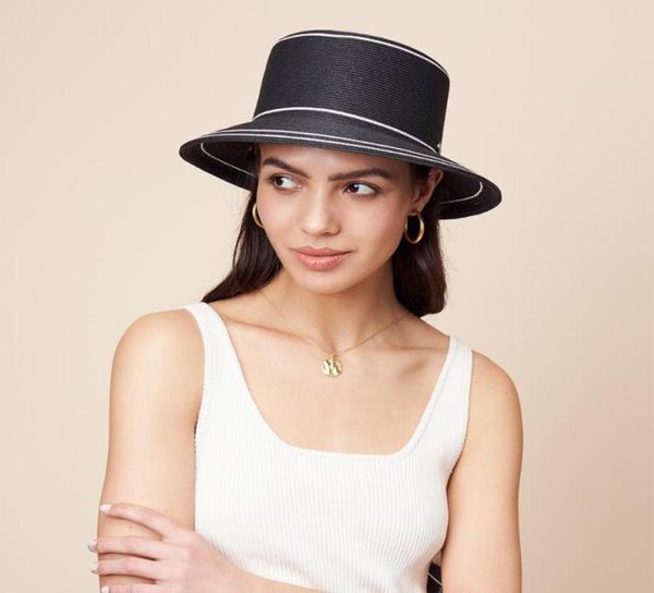 

pineapplestar bella sun beach bucket hats paper straw fine braid upf 50 white brown party bonnets for women men streetwear wide 8956059, Blue;gray