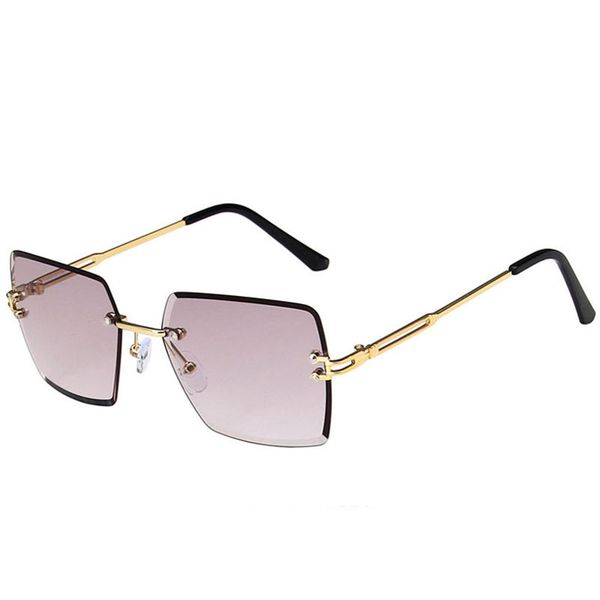 

sunglasses women luxury sun glasses for womens uv 400 fashion woman sunglass trendy ladies vintage sunglases rimless oversized designer sung, White;black