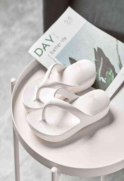 

women039s flip flops thick bottom platform thong sandals summer shoes soft bathroom slippers pillow slides outdoor indoor shoes7519016, Black
