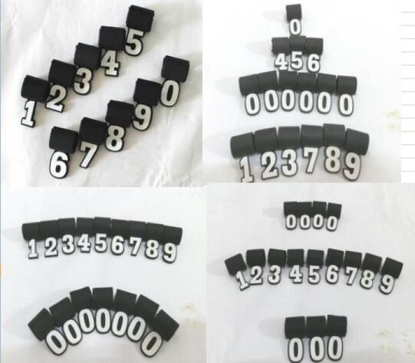 

2020 selling silicone numbers pendant softball baseball necklace accessories number pendants jewelry5461529