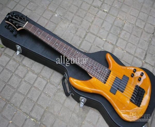 

7 strings bass natural electric bass guitar chinese guitar09017873