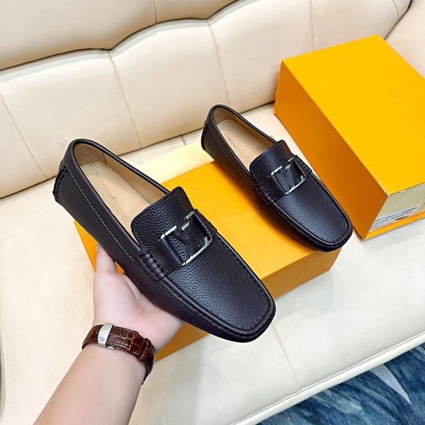 

tassel leather shoes men designer loafers casual slip on men dress shoes luxurious italian wedding formal shoes breathable party shoes mocca, Black