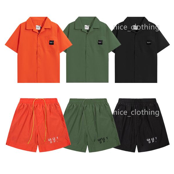

mens designer shirts and shorts galleried depts shirts luxury brand shirts womens tees fashion short sleeve casual high street summer cloth, White;black