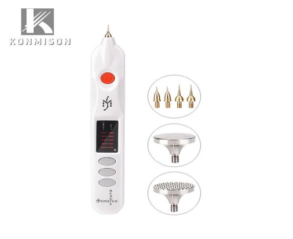 

selling strong power plasma pen for eyebrow lifting with acupuncture needle for pain relief body massage home use dhl 9216693