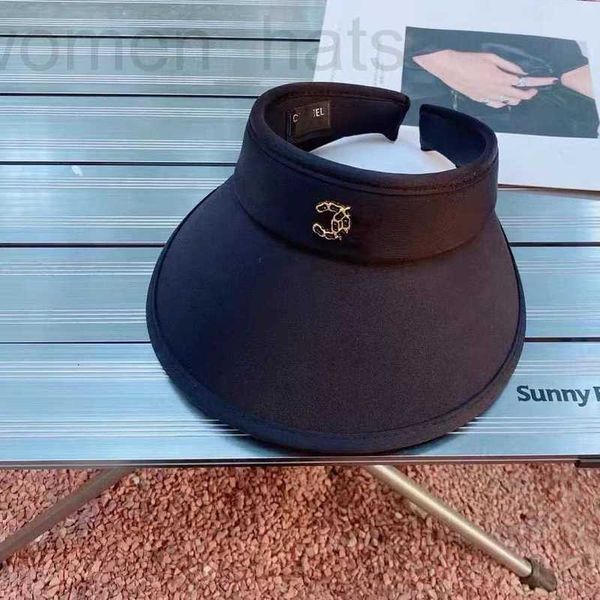 

ball caps designer empty hat girl 2023 spring/summer new product hair band sunscreen sunshade casual versatile, Blue;gray