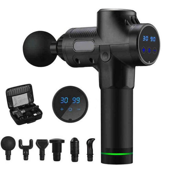 

deep tissue muscle massage gun body shoulder back neck massager exercising athletes relaxation slimming shaping pain relief h12248717632