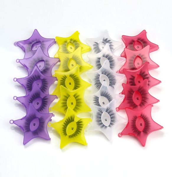 

new packaging whole eyelashes faux mink lashes bulk lash extension natural long soft false eyelash for makeup9622571