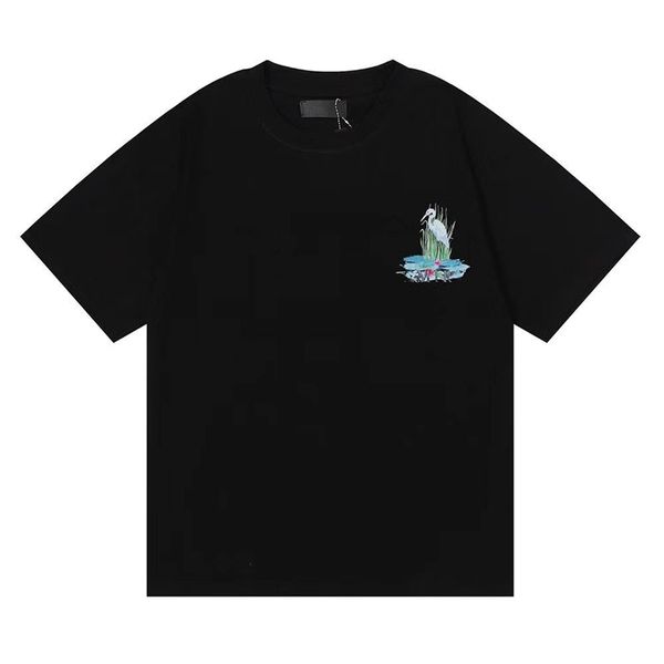 

23sss mens t shirt designer t shirt mens tees pure cotton breathable fashionable and versatile trendy new couple's same clothing, White;black