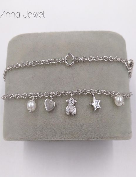 

christmas charms for jewelry making bear tos 925 sterling silver pendant necklace for women men girls evil eye necklaces chain set2546250