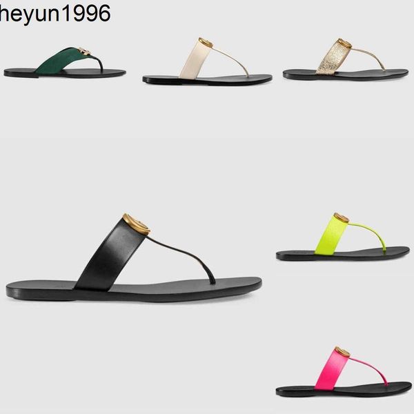 

2021 womens slippers women slides slipper summer sandals mens luxurys designers real leather platform sandal flats fashion old flower shoes, Black