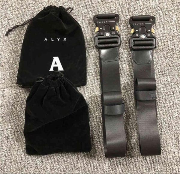 

belts alyx roller coaster seat belt 1017 alyx 9sm metal buckle hip hop5056292, Black;brown