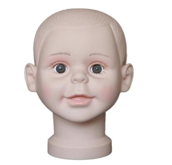 

kid mannequin head hat display wig training head model model child7044901