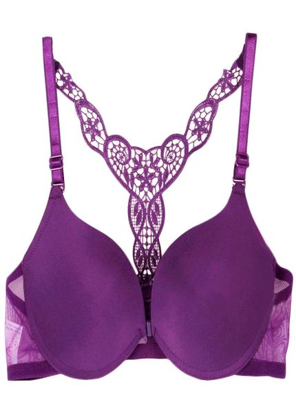 

womens front closure lace racer back push up seamless women039s bra racerback bra underwear c181127012456721, Red;black