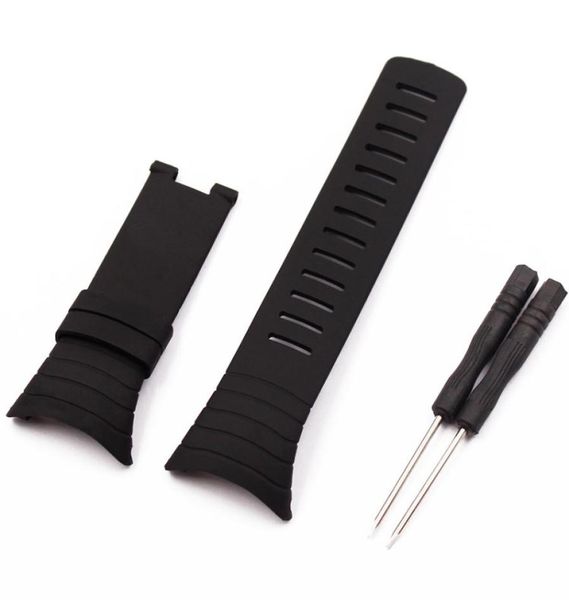 

watch accessories for suunto core watches men 100 all standard bracelet black belt tape strap8894353, Black;brown