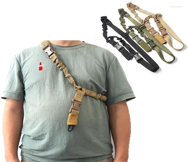 

belts tactical ms3 gun sling single 1 point heavy duty rifle military nylon bungee accessories hunting strap2581009, Black;brown