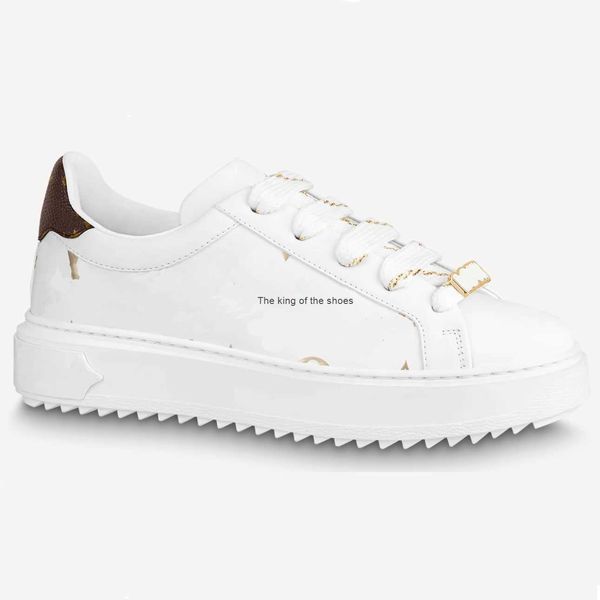 

time out designer sneakers women mens shoes luxury latest genuine leather sneakers size 35-45 model hy12, Black