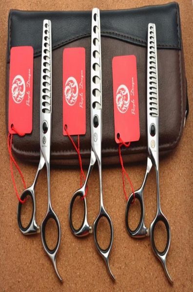 

whole 532 575039039 brand purple dragon professional hairdressing scissors jp 440c barber039s 81418 teeth thinni9665805