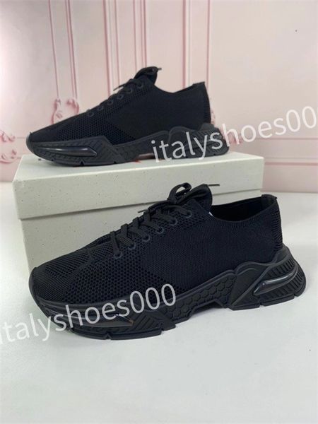 

2023 new luxurys designer casual shoes men women calfskin sneakers leather trainers reflective fashion leisure shoe platform, Black
