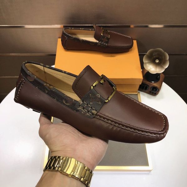 

men casual shoes breathable designer shoes luxurious leather loafers business office shoes for men driving moccasins comfortable tassel, Black