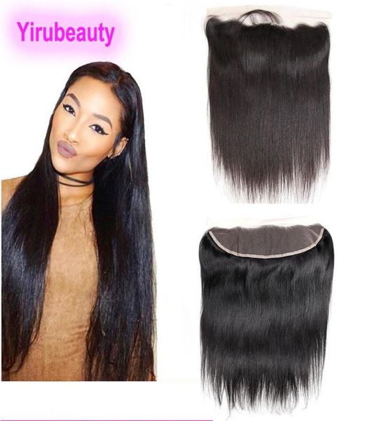

malaysian 13x4 lace frontal straight hair part ear to ear 13 by 4 lace color middle brown human hair3642098, Black;brown