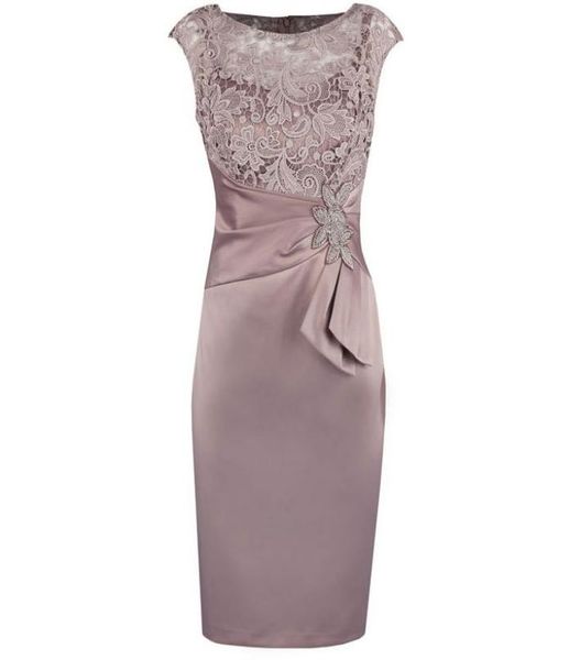 

selling knee length tafetta mother of the bride dresses for wedding in stock with lace sash6222044, Black;coppery