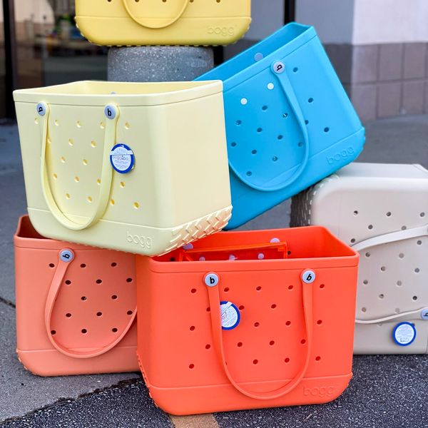 

mens summer bogg bag luxury organizer pvc plastic beach basket bucket bags designer large capacity tote handbag women's clutch luggage