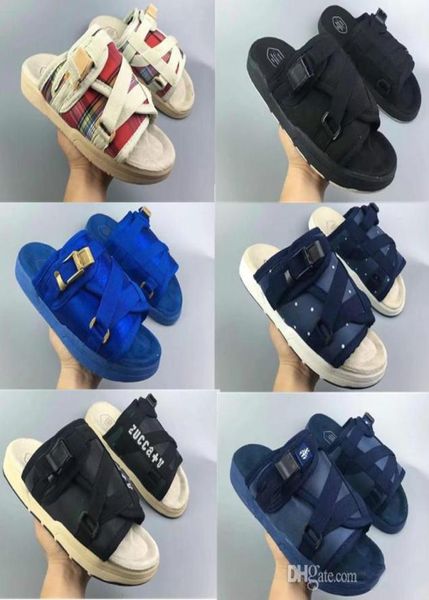 

2018 summer visvim man and women slippers fashion shoes lovers casual slippers beach sandals outdoor slippers hiphop san9050089, Black